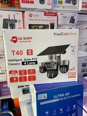 V380 4 Lens PTZ Camer5with Two Way Audio Communication