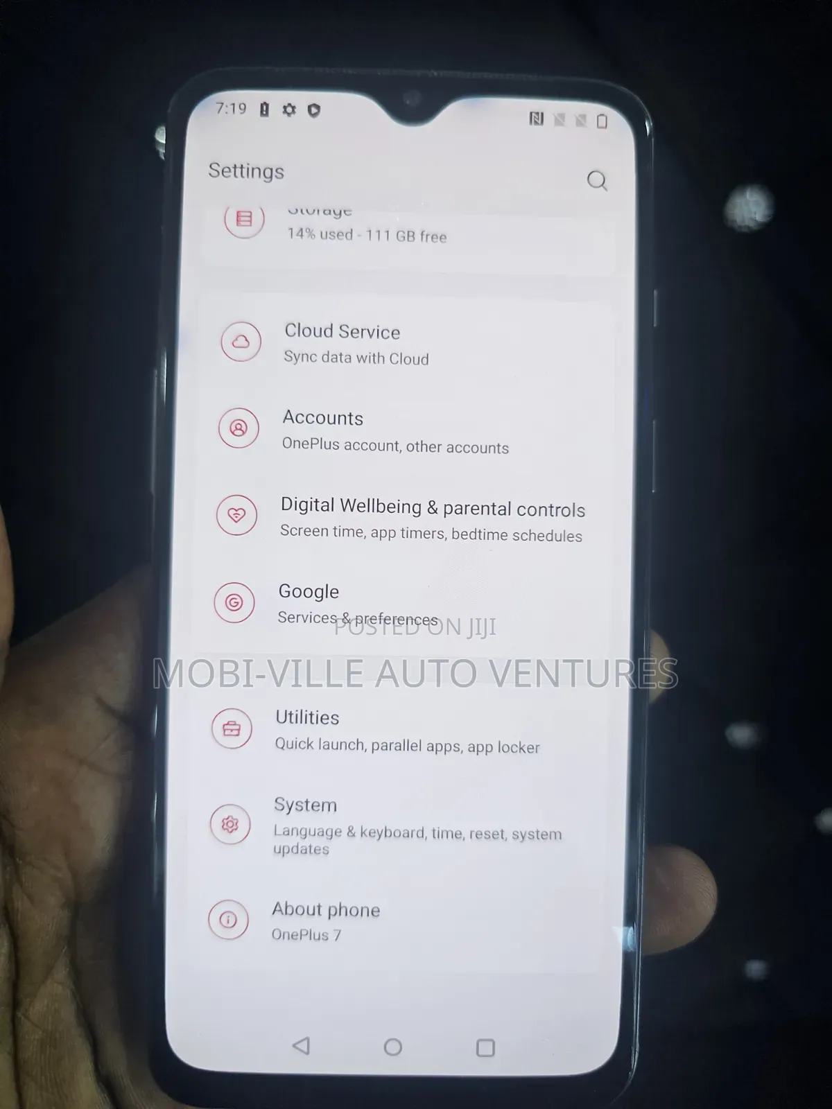 OnePlus 7 128 GB Blue
