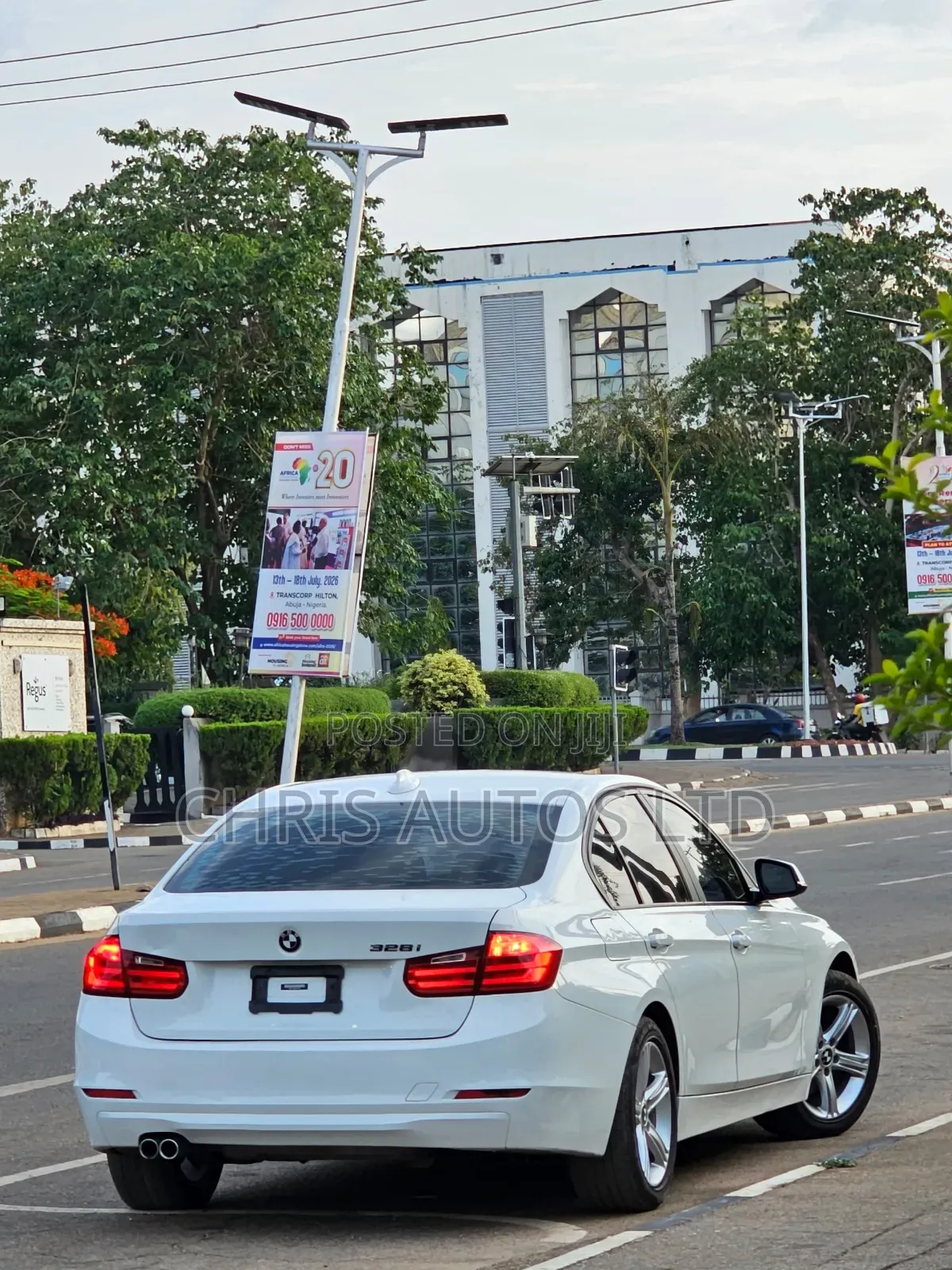 BMW 328i 2014 White
