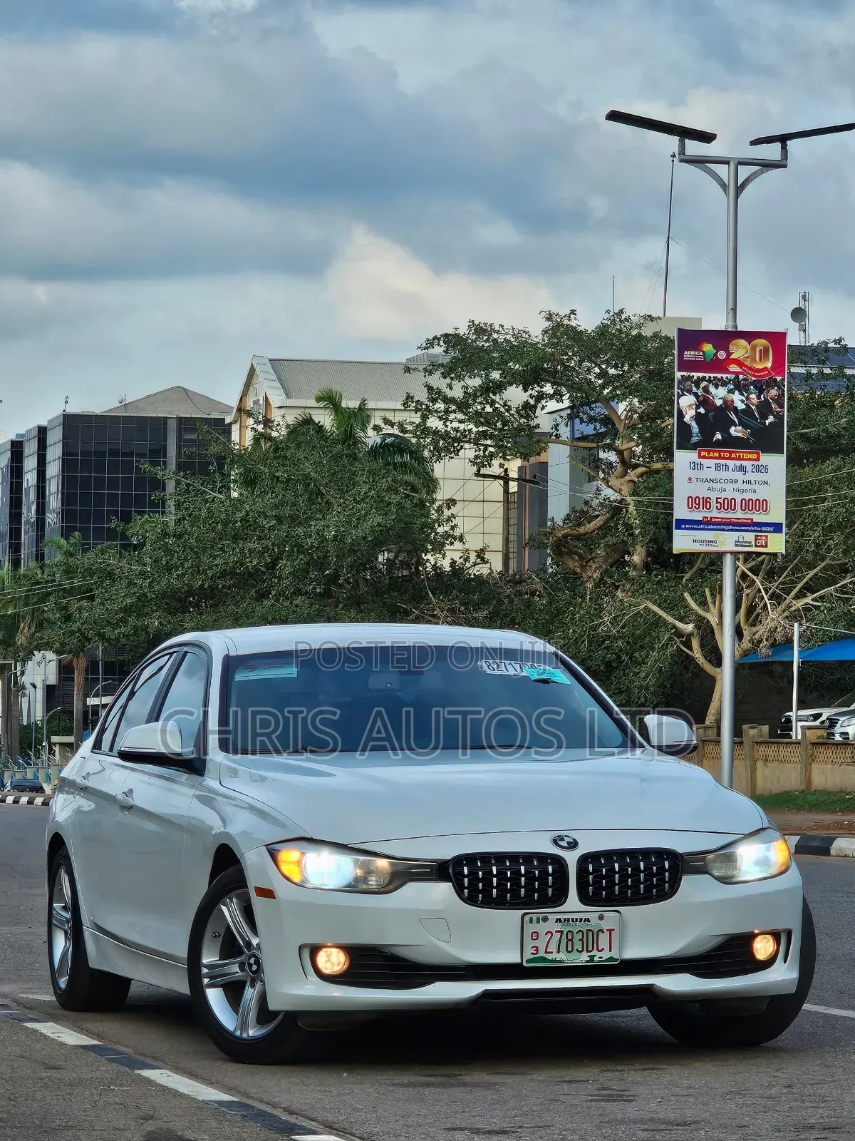 BMW 328i 2014 White