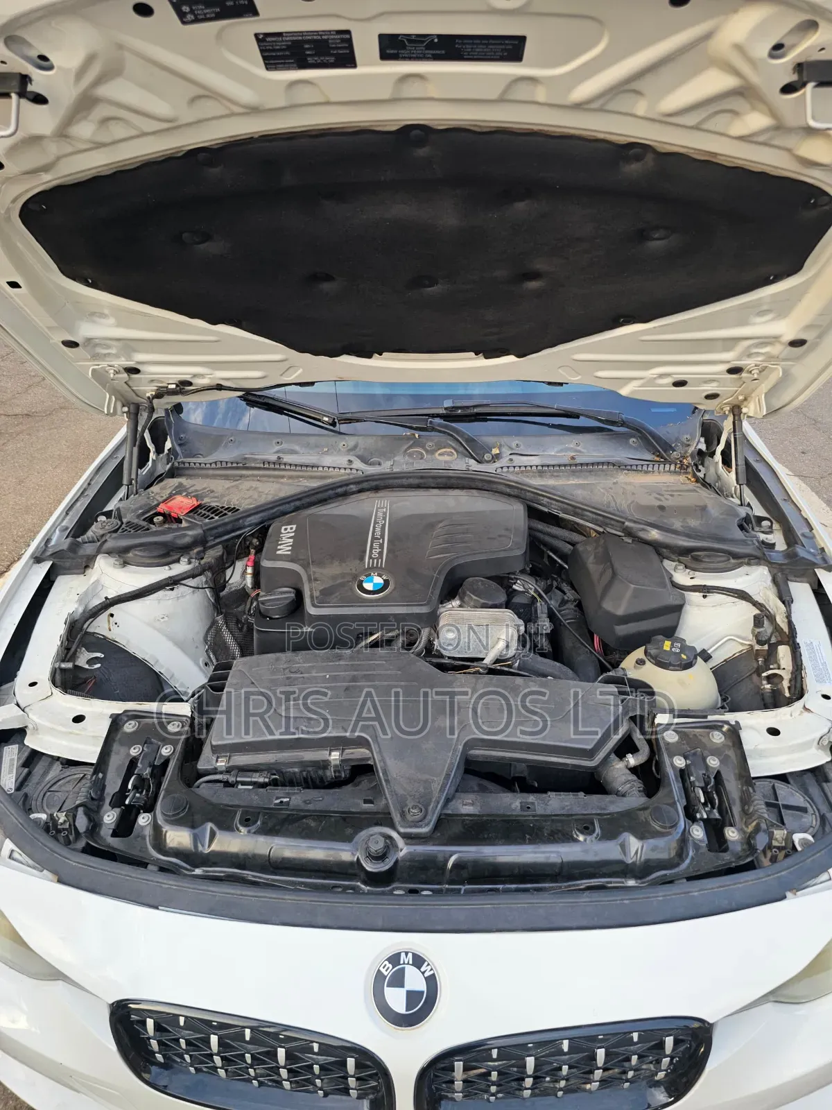 BMW 328i 2014 White