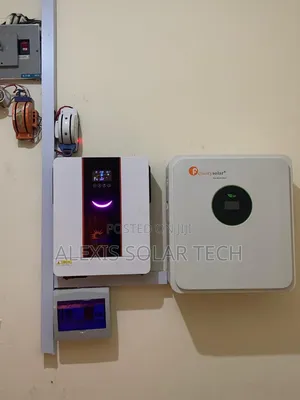 Solar Installation of 4.2kva Inverter 5kwh Felicity Lithium Battery