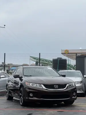 Honda Accord EX-L V-6 2dr Coupe w/Navigation (3.5L 6cyl 6A) 2014 Brown