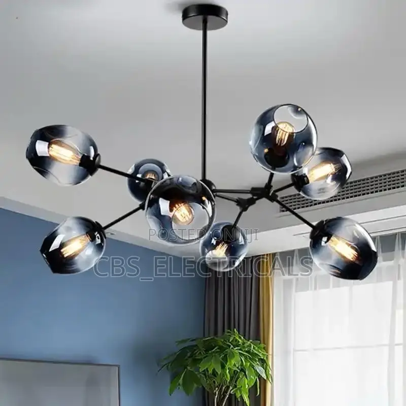 Glass Nordic Chandelier