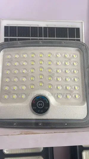 This Is a High-Power Solar Led Floodlight Featuring an Ip65 Affordable