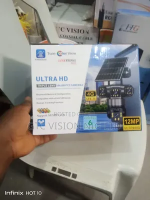 12mp Ultra Hd Dual Lens Solar PTZ Cameras