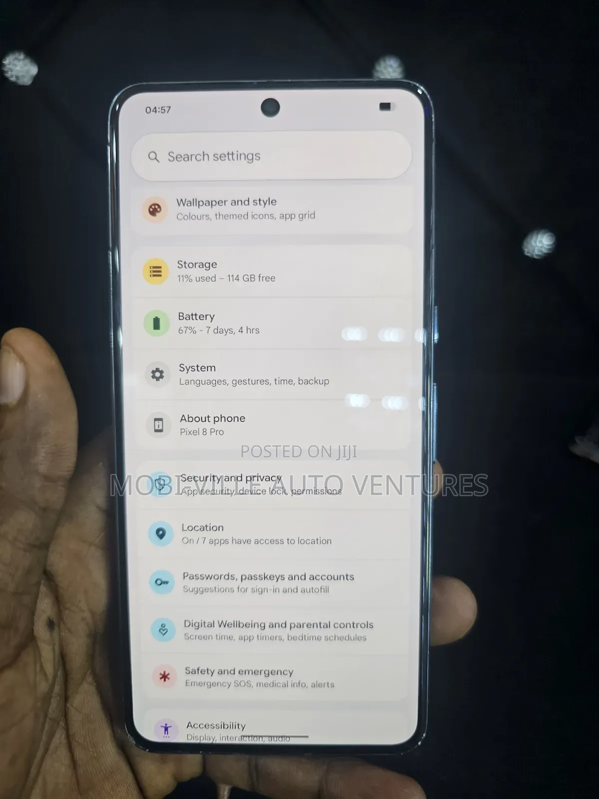 Google Pixel 8 Pro 256 GB Black