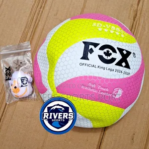 Fox Sd-v8600 Soft Touch Tournament Leather Volleyball High-q 2024-2028