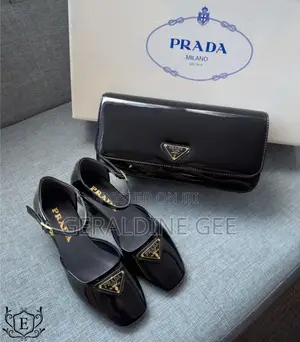 *Prada Patent Leather Pumps Set*