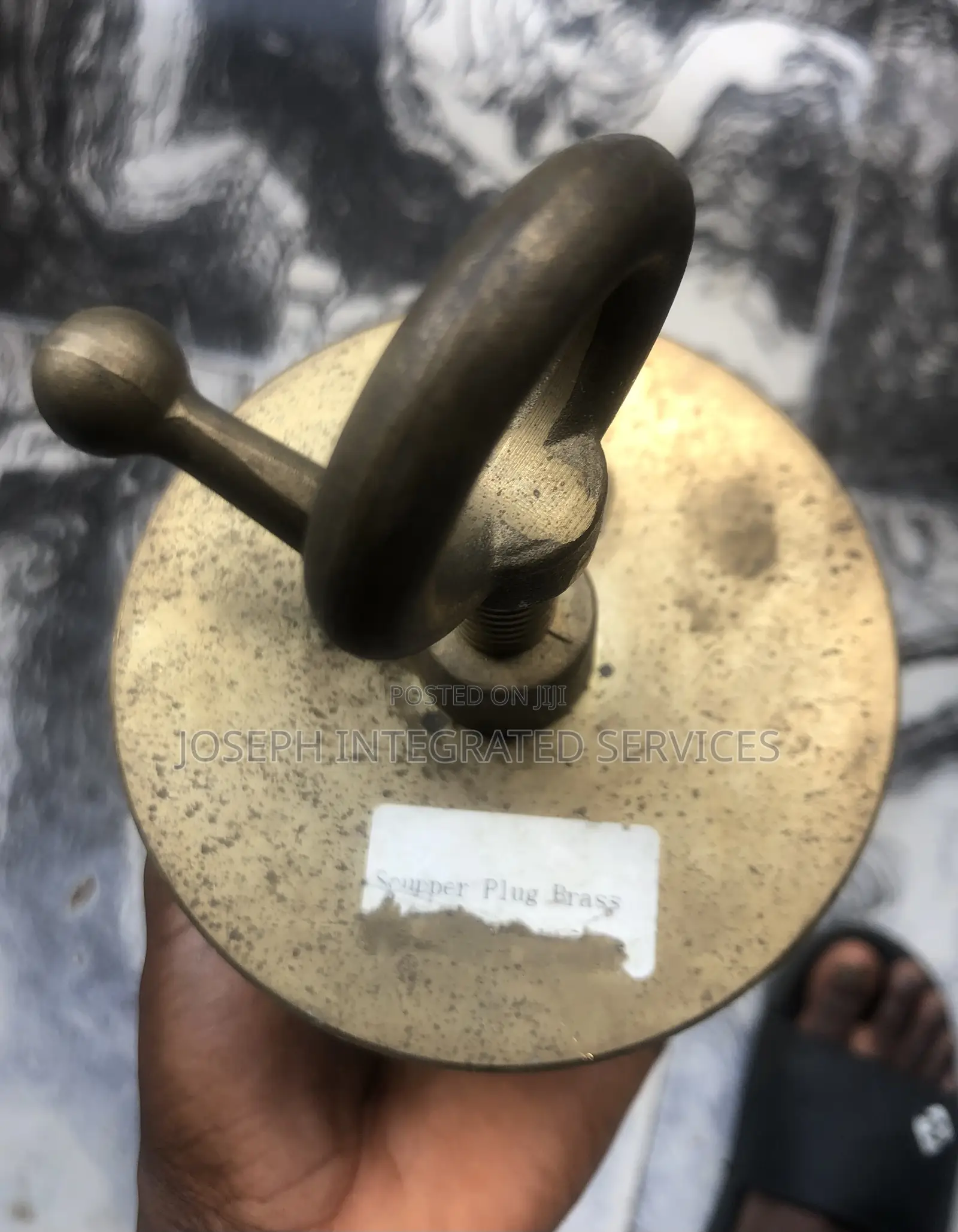 Brass Deck Scupper Plug