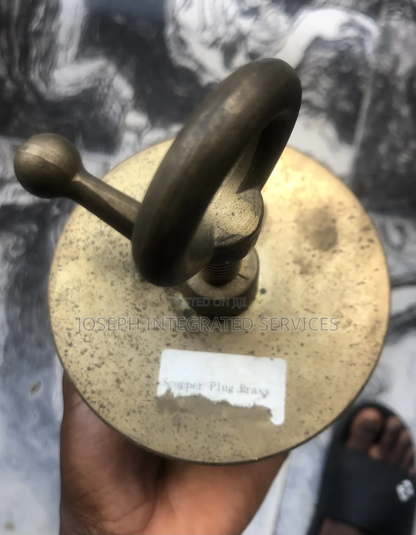 Brass Deck Scupper Plug