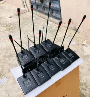 Nice Professional 8-in-1 Wireless Conference Microphone System.