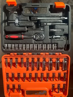 Multi-Piece Socket and Screwdriver Bit Tool Set,Ratchetsocketwrenchkit