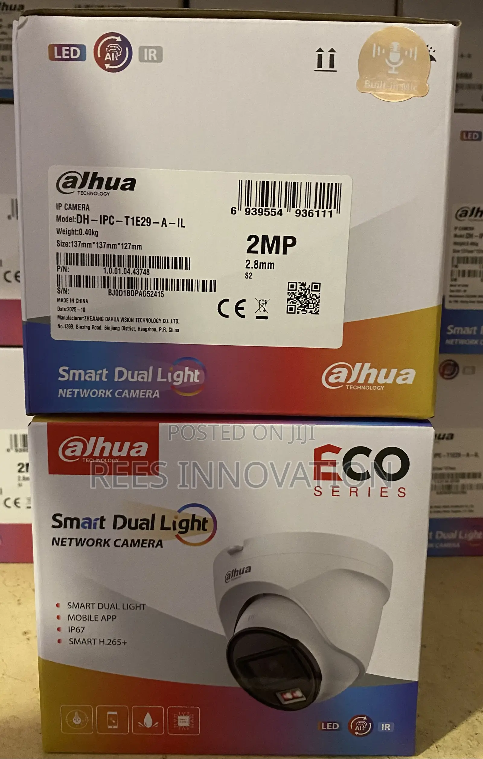 Dahua Smart Dual Light 2mp Ip Camera (Indoor Outdoor)