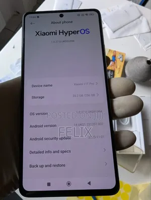 Xiaomi 11T Pro 256 GB Black