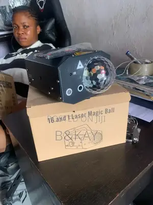 Magic Ball Light With Leser Effects
