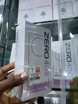 New Infinix Zero 40 512 GB
