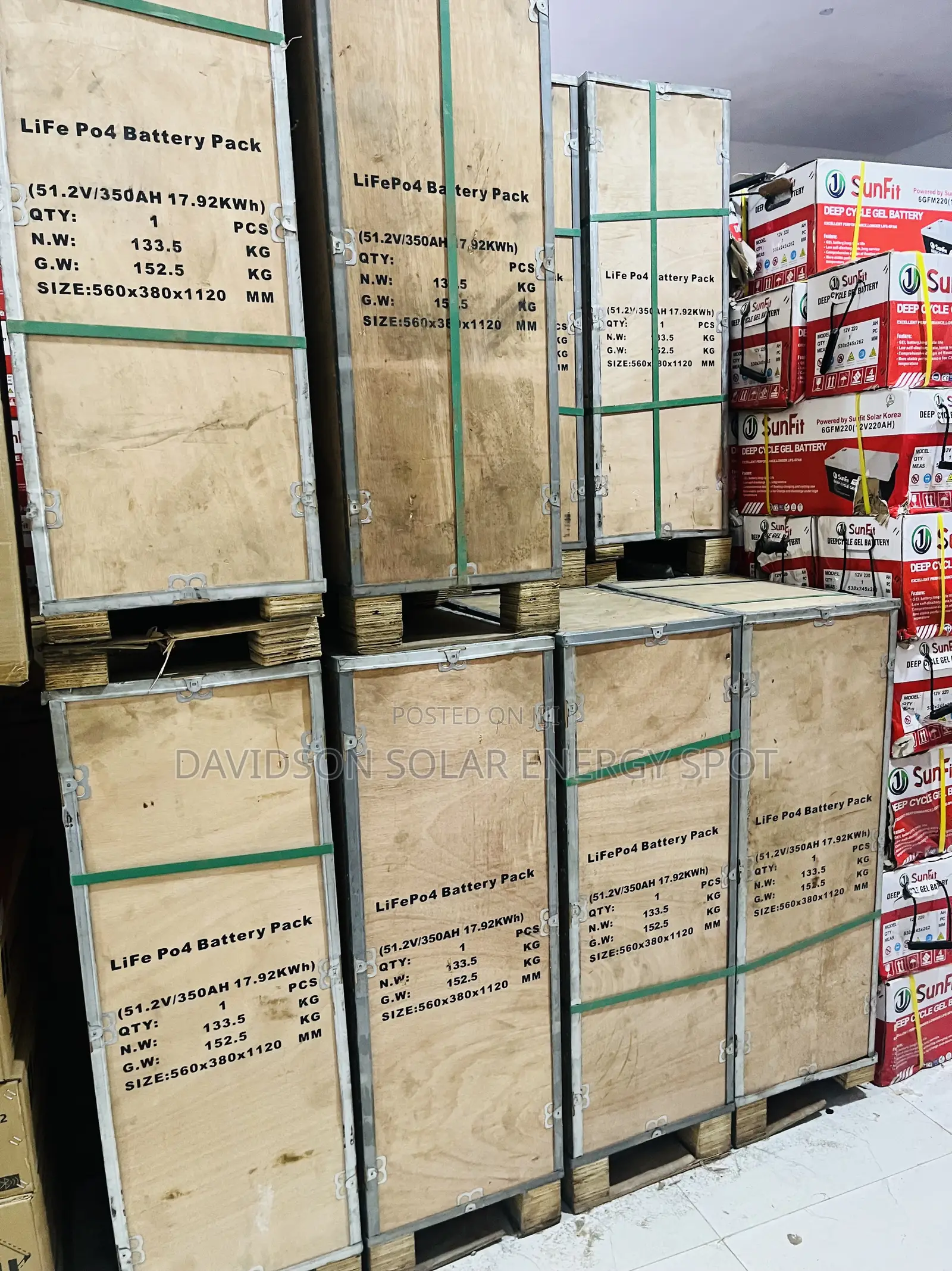 15kwh 48 v Pattern Solar Lithium Ion Battery