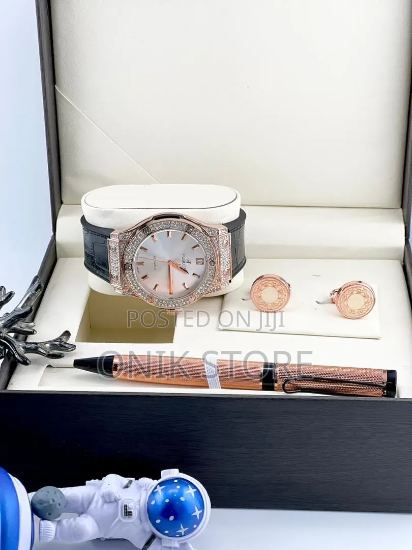 Hublot With Ice Watch