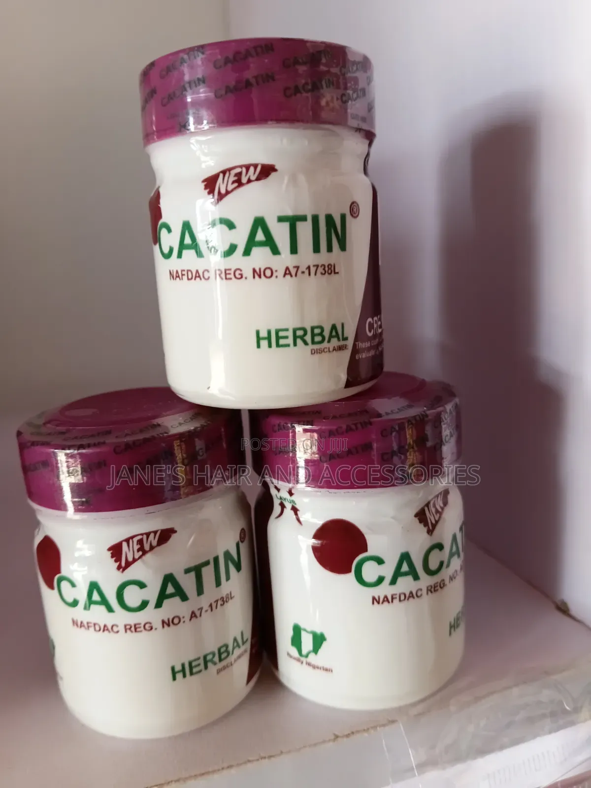 Cacatin Herbal Bodycream