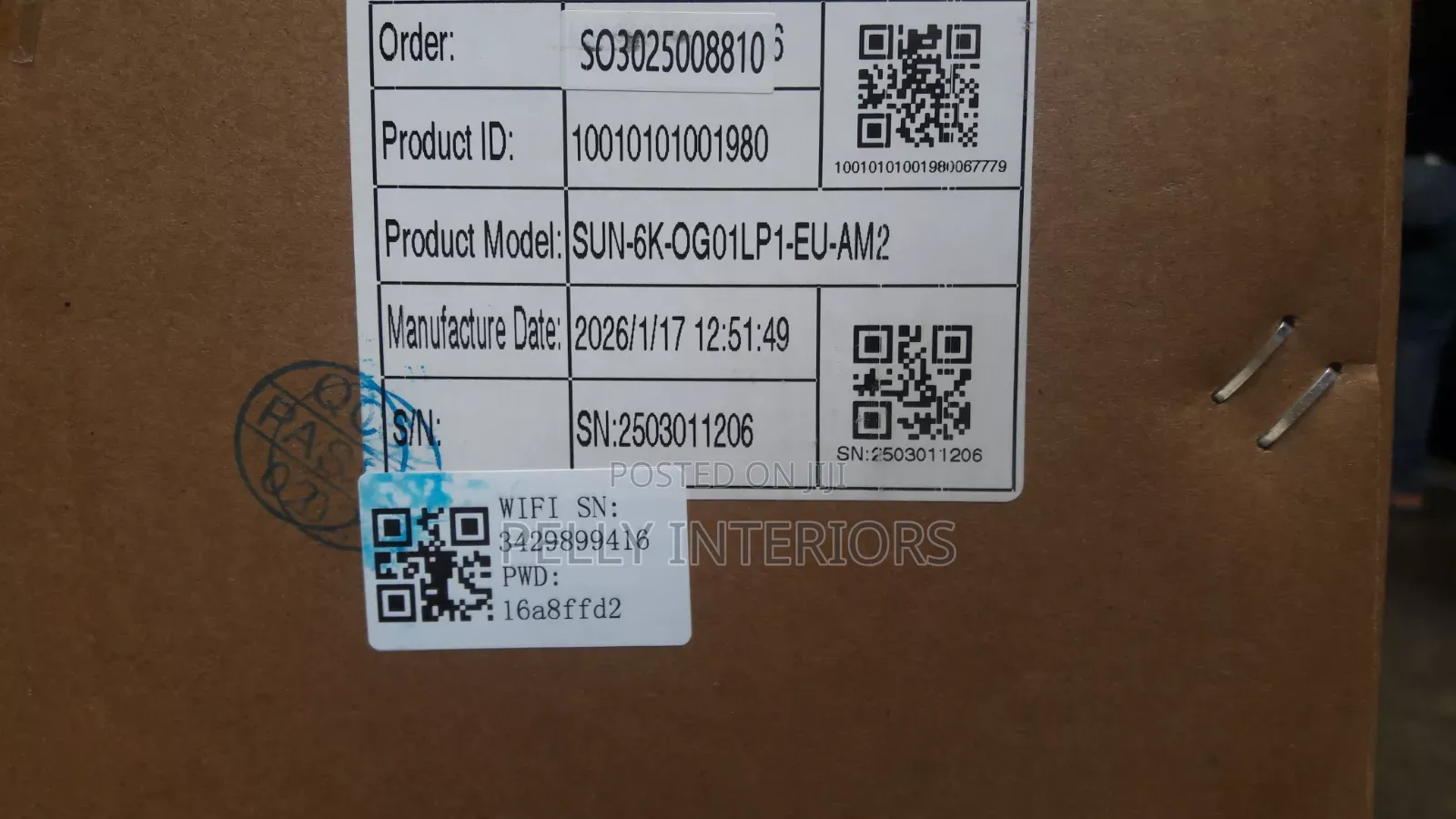 6kva Daye Inverter 24volts