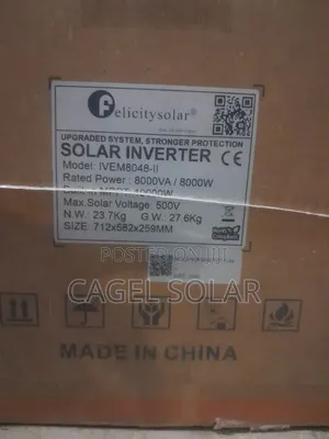Felicity 8kva 48v Hybrid Inverter — Abuja