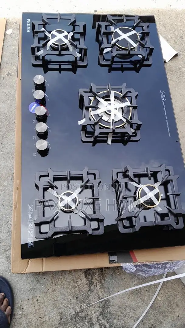 Phiima 5 Burner Gas Hob With Warranty