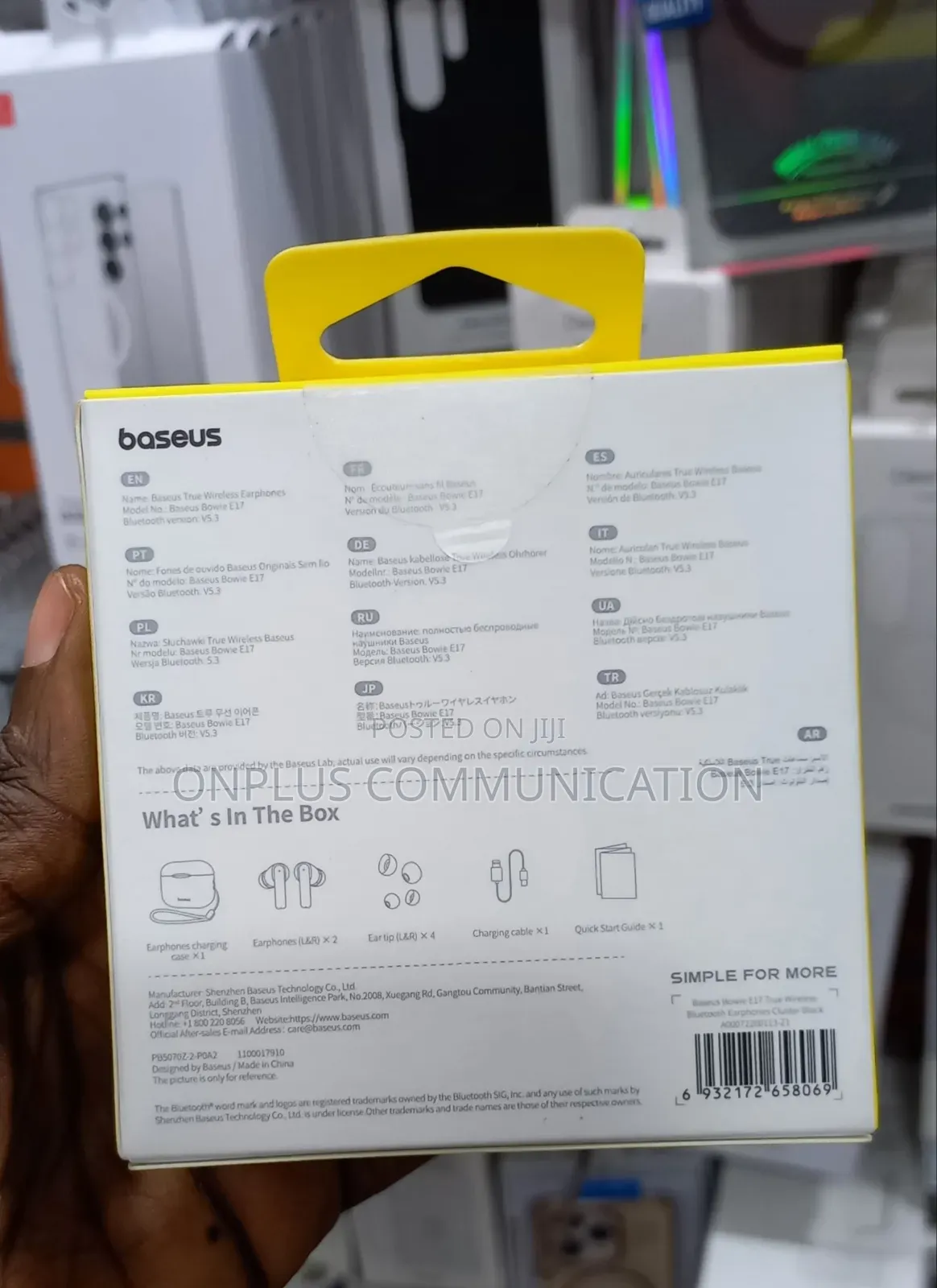 Baseus Bowie E17 Wireless Earphones