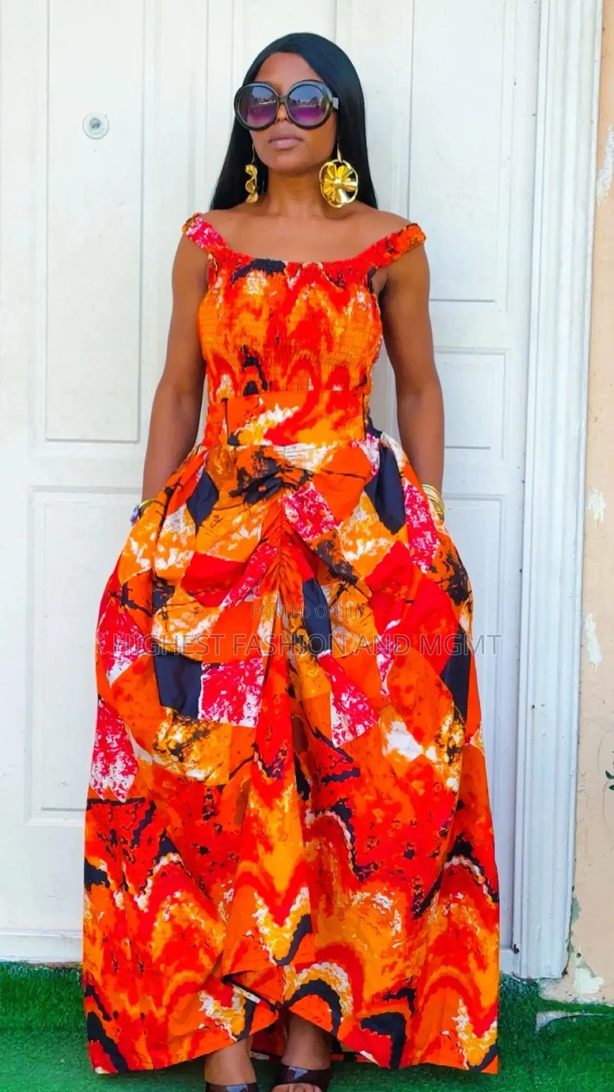 Off-Shoulder Gown - Style 793