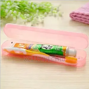 Spoon/ Toothbrush and Toothpaste Holder Empty Case