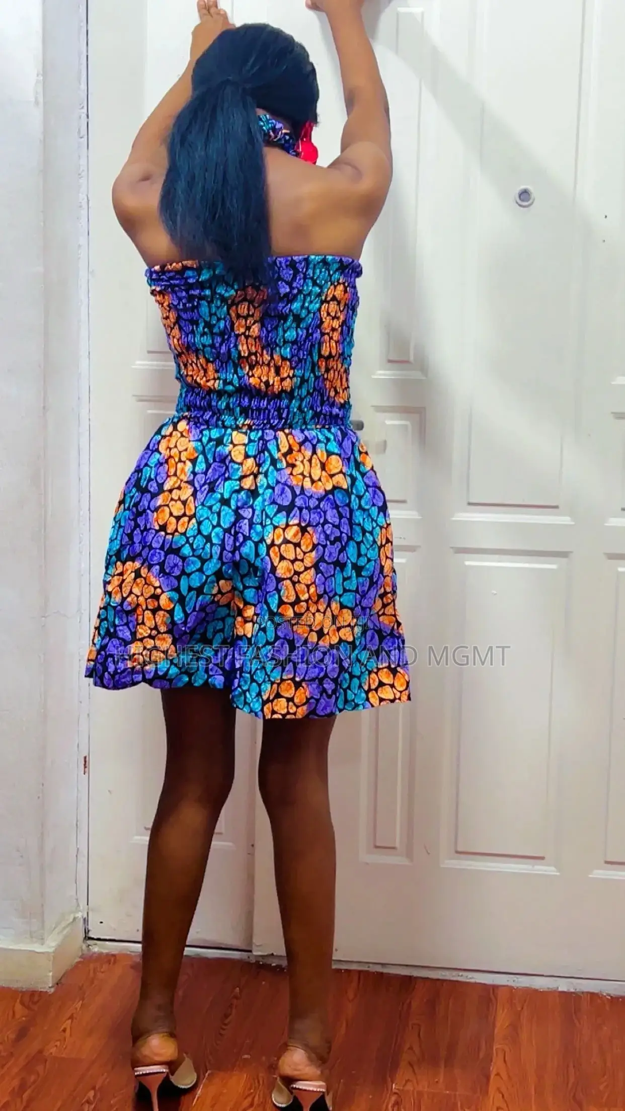 Crop Top and Shorts - Style 496