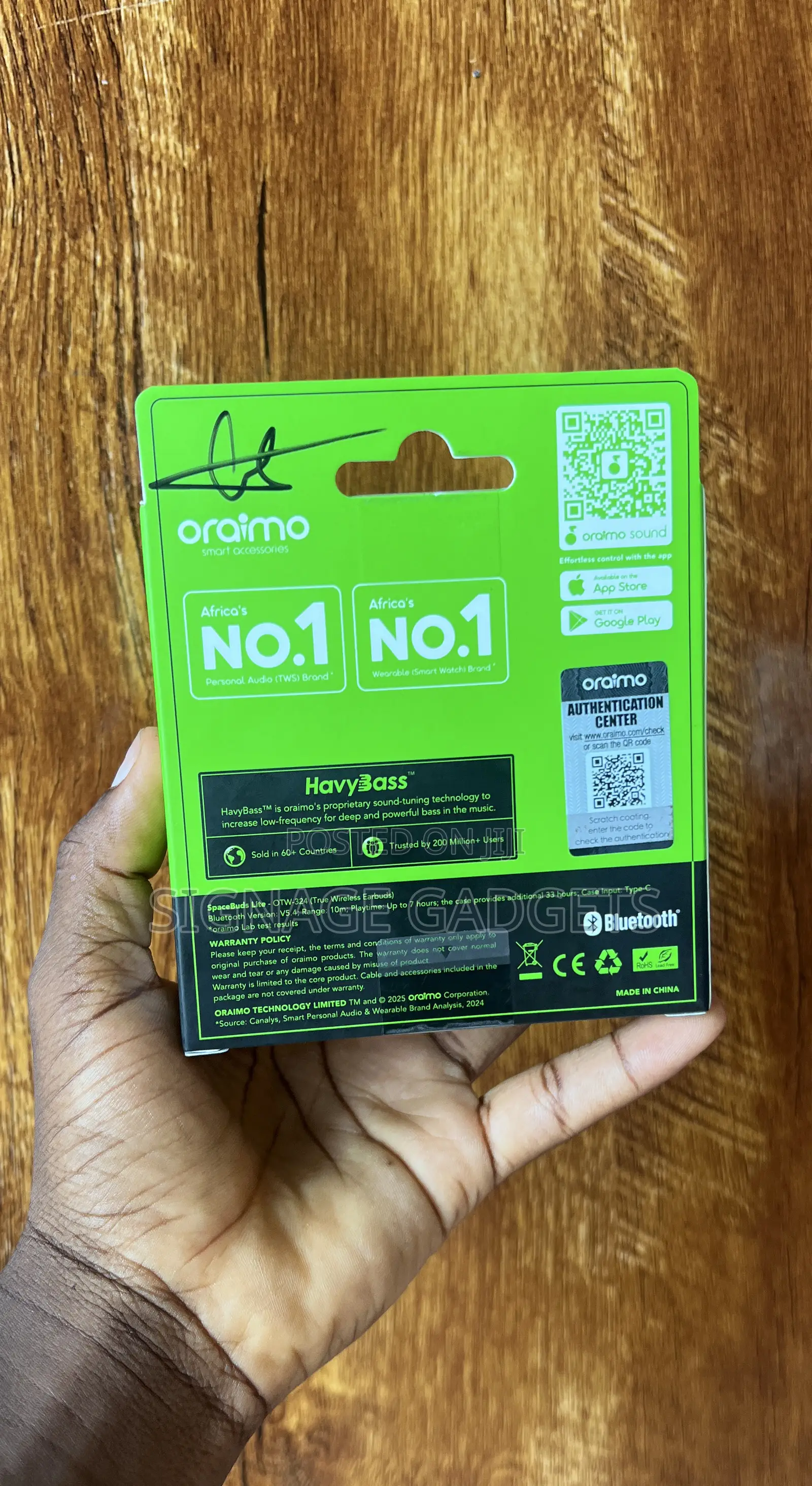 Oraimo Spacebuds Lite