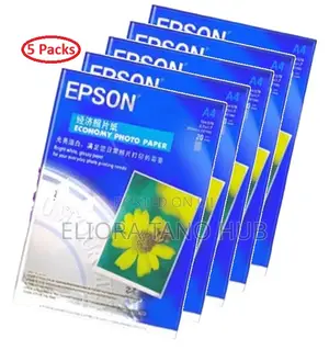 Epson Photo Glossy Paper - 20sheets X 5packs