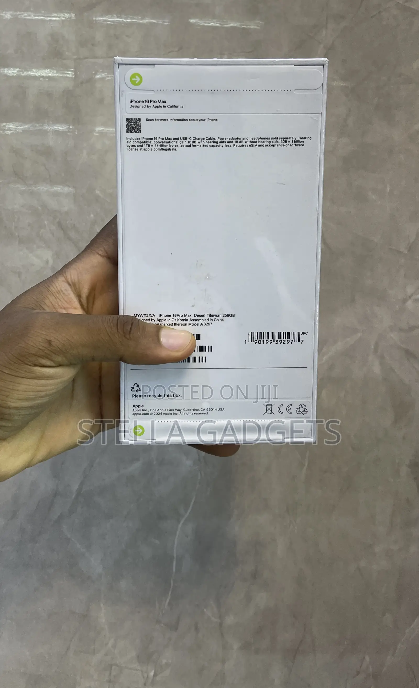 New Apple iPhone 16 Pro Max 256 GB Gray