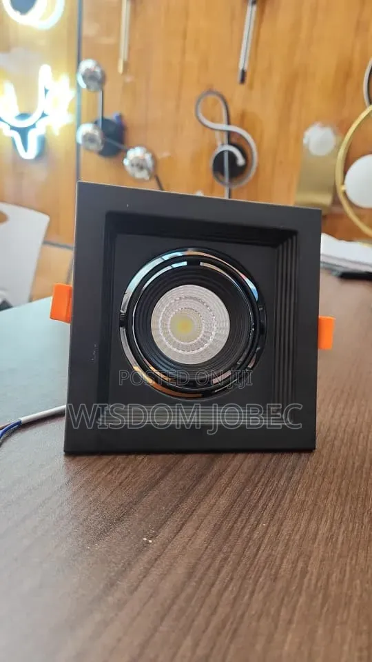 Square Dual Head Cob Led Recessed Adjustable