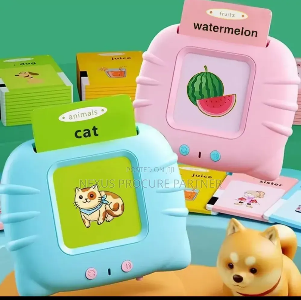 Kids Educational Flash Card Learning Machine, Fun Interactive Toy