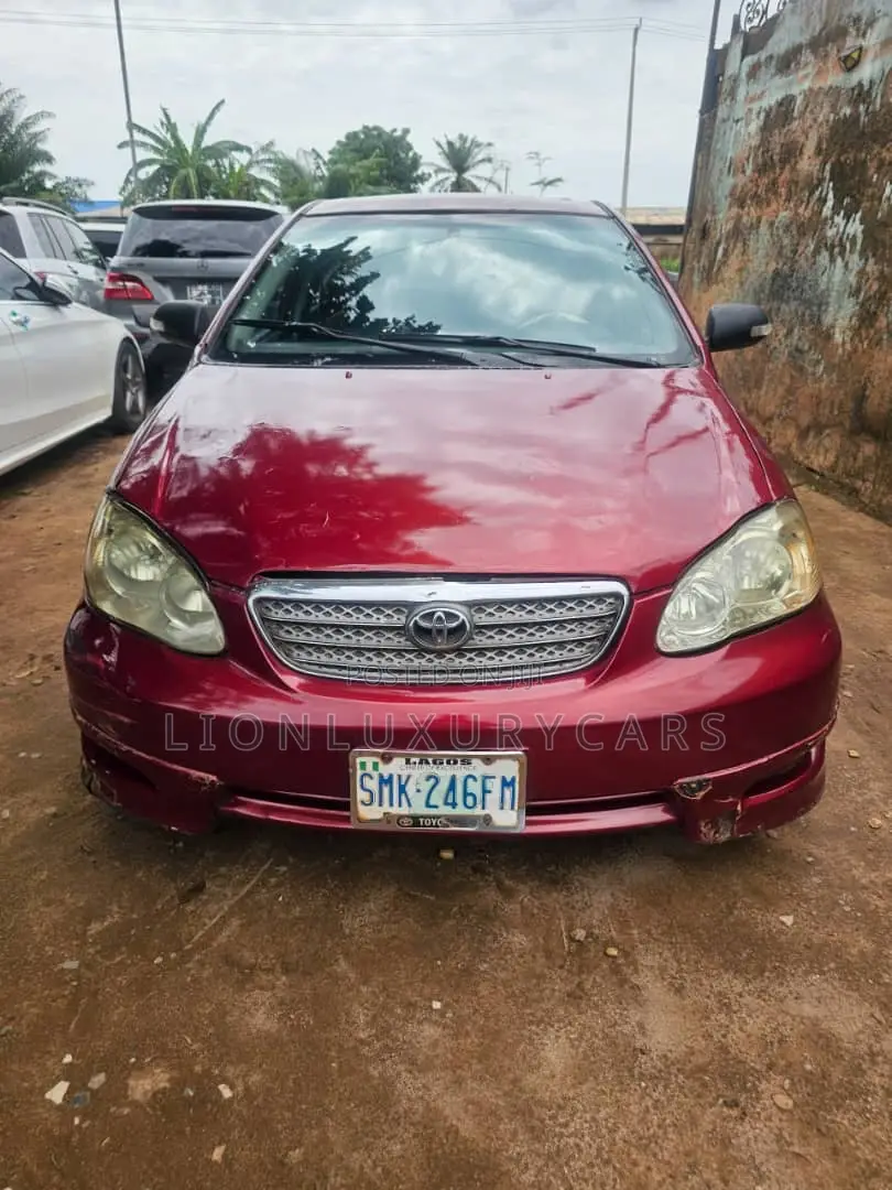 Toyota Corolla 2004 Red