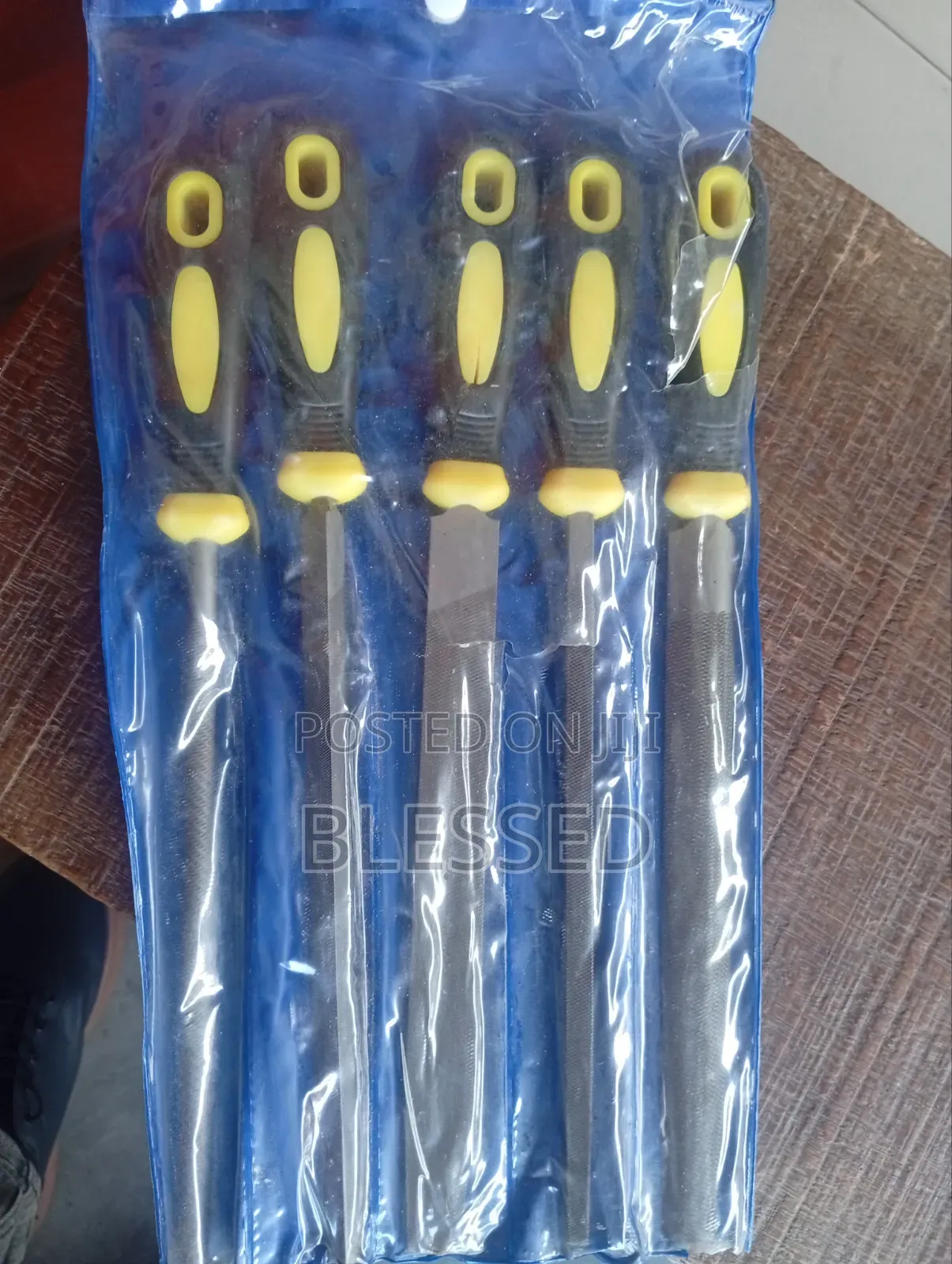 8" 5pic/Set Steel File Set