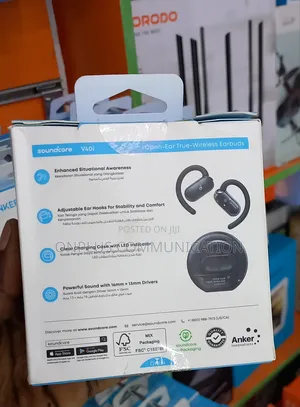 Anker Soundcore V40i True-Wireless Open-Ear Earbud