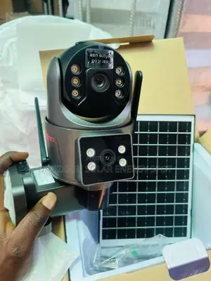 Solar Camera With Solar Panel