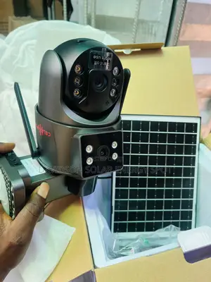 Solar Camera With Solar Panel
