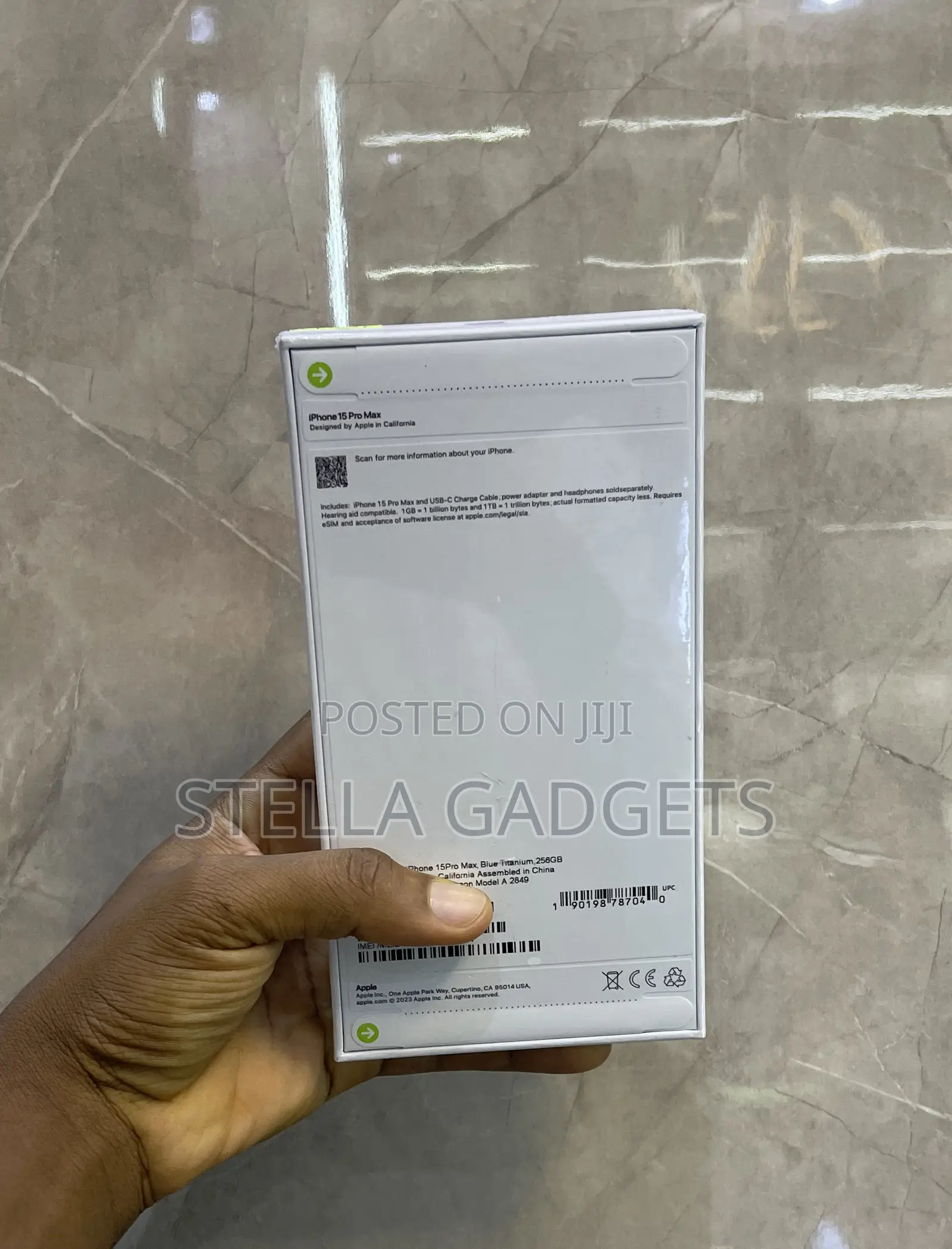 New Apple iPhone 15 Pro Max 256 GB Blue