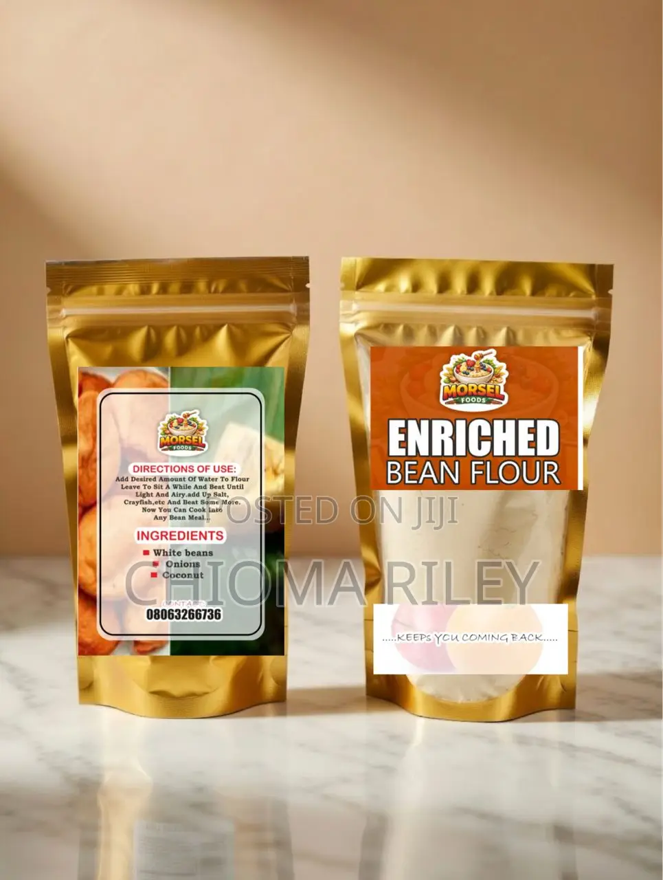Enriched Bean Flour