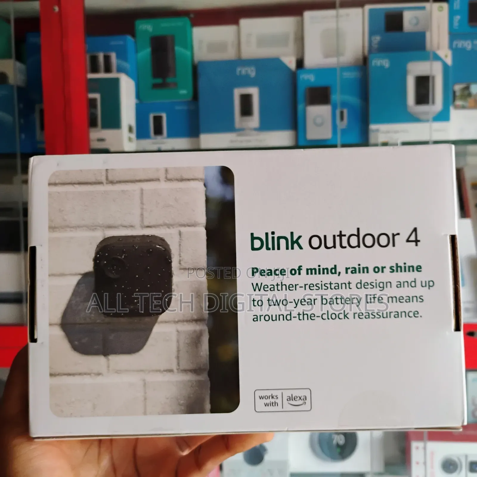 Blink Outdoor 4 Battery Powered Camera | 5 Camera System