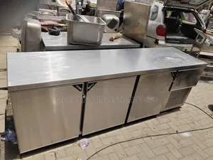 3-Door Stainless Steel Under-Counter Refrigerator or Bar Chiller