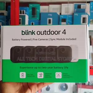 Blink Outdoor 4 Battery Powered Camera | 5 Camera System