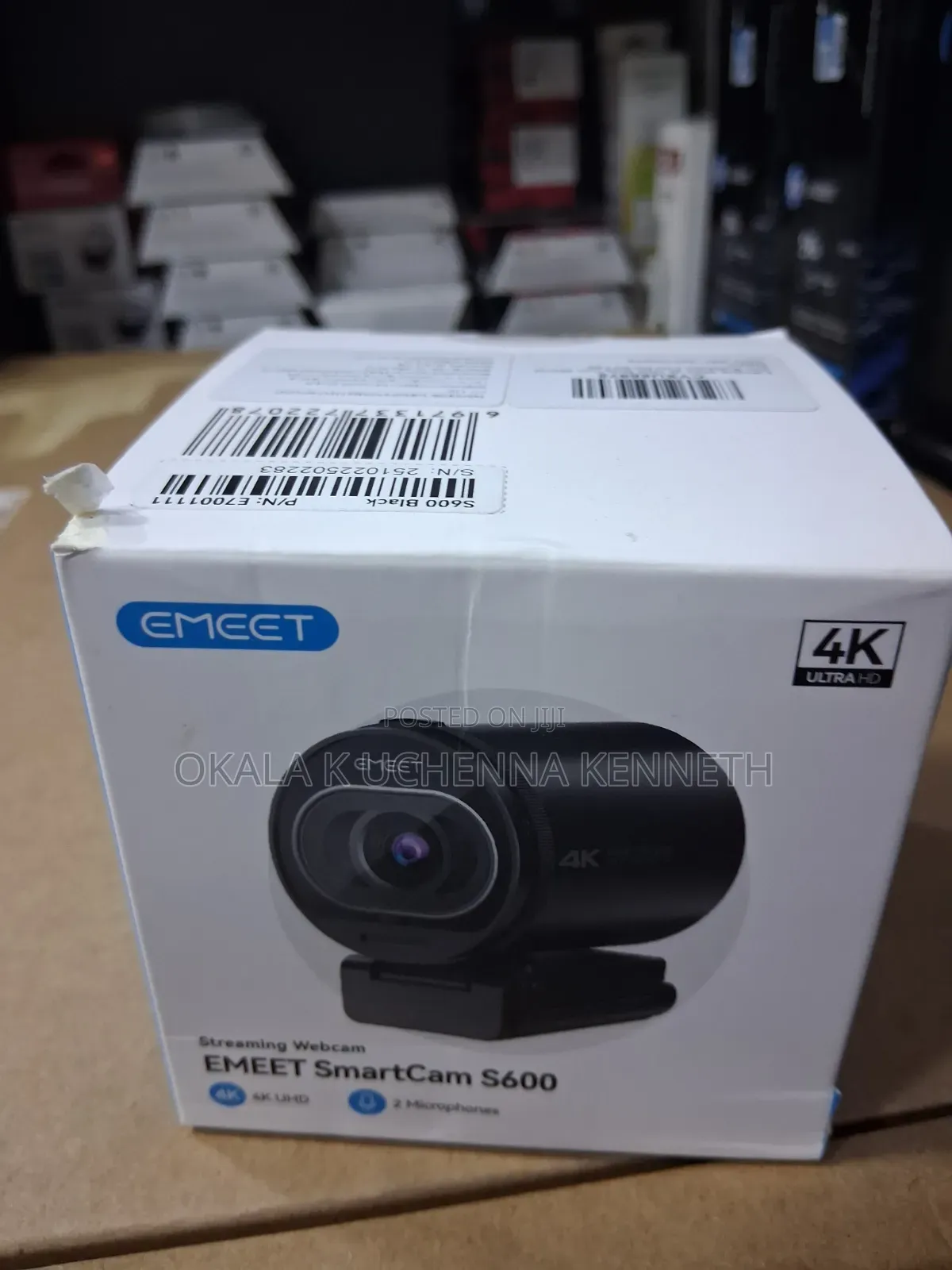 S600 Emeet Smartcam Streaming Webcam