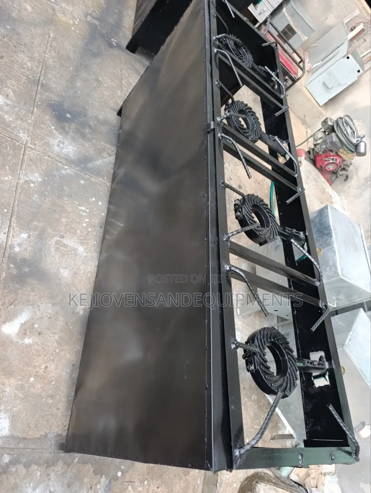 5 Face Industrial Standing Cooking Burner