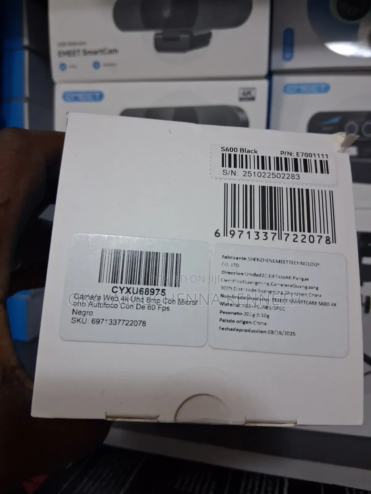 S600 Emeet Smartcam Streaming Webcam