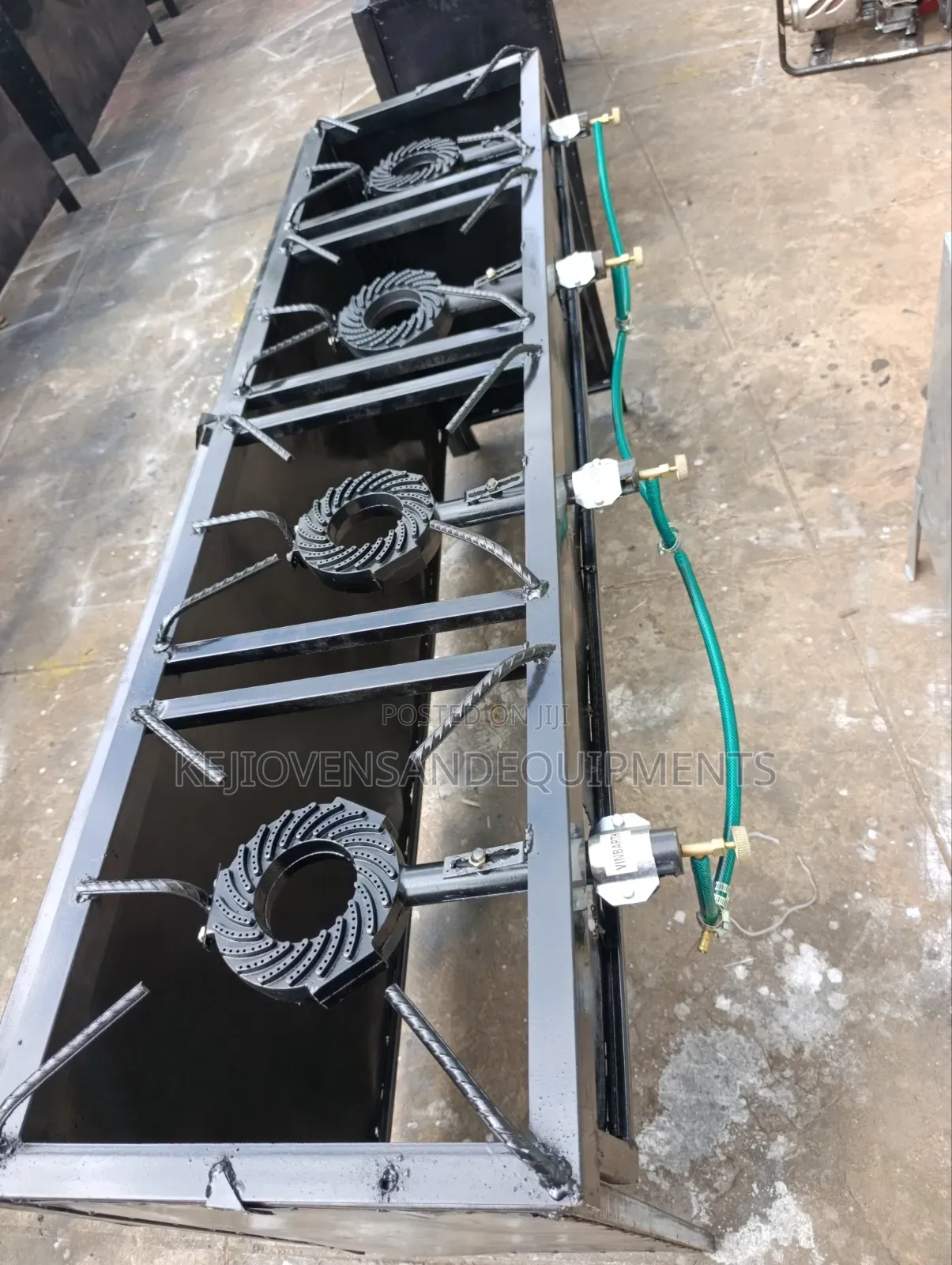 5 Face Industrial Standing Cooking Burner